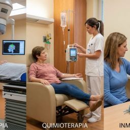Diferencias entre Radioterapia, quimioterapia e inmunoterapia